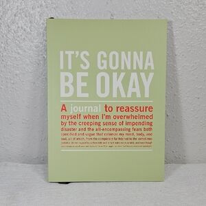 Green Knock Knock Daily Journal - It's Gonna Be Okay